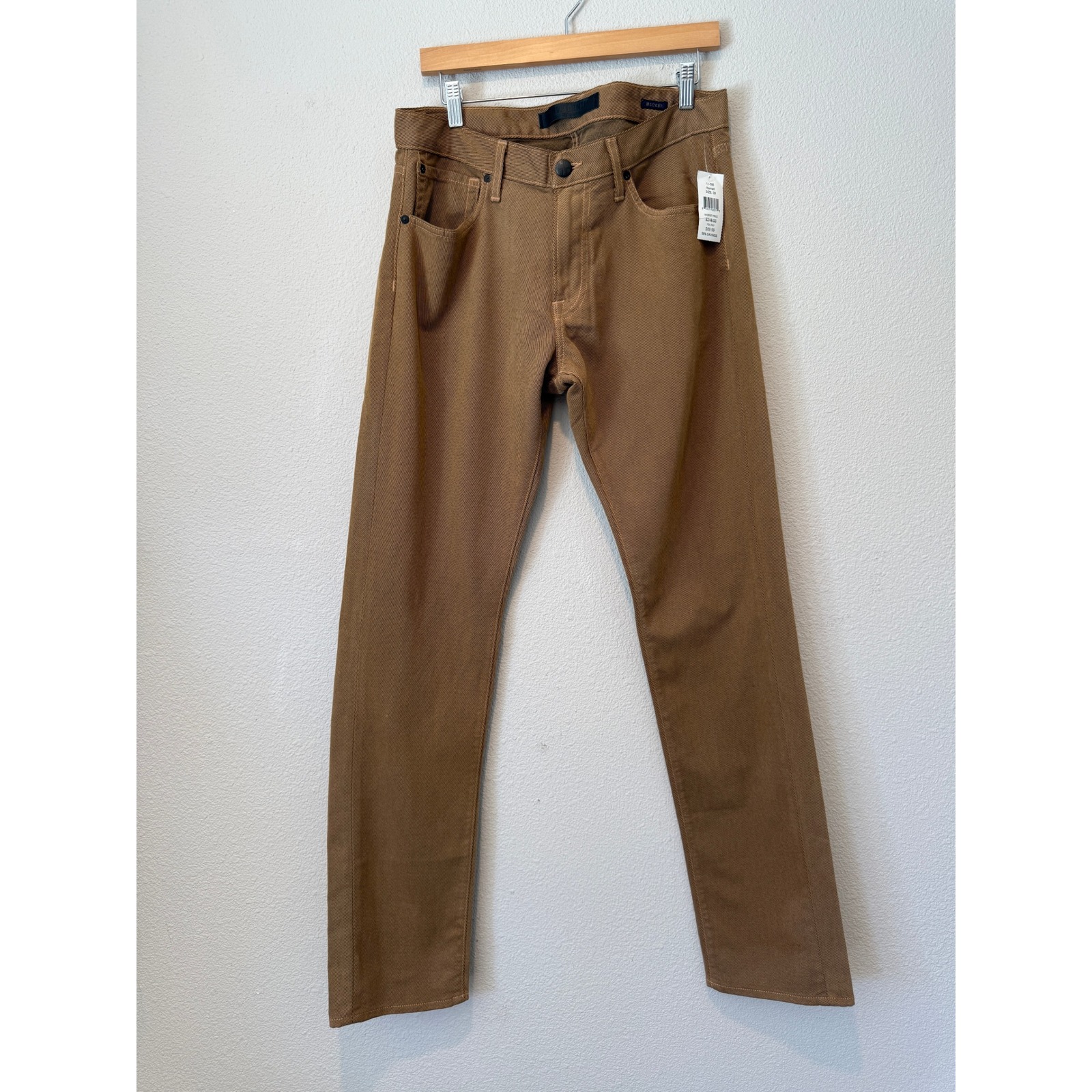 Agave Denim Rocker Classic Taper Nomad Brown Cavalry Twill Pants Mens 33x35 New